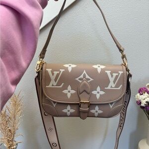 Tan Monogram Women's Bag